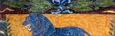 Restaurierung der Mosaike am Friedensengel in München
